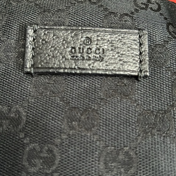 A
Gucci Black Monogram Tote Bag - Picture 10 of 11